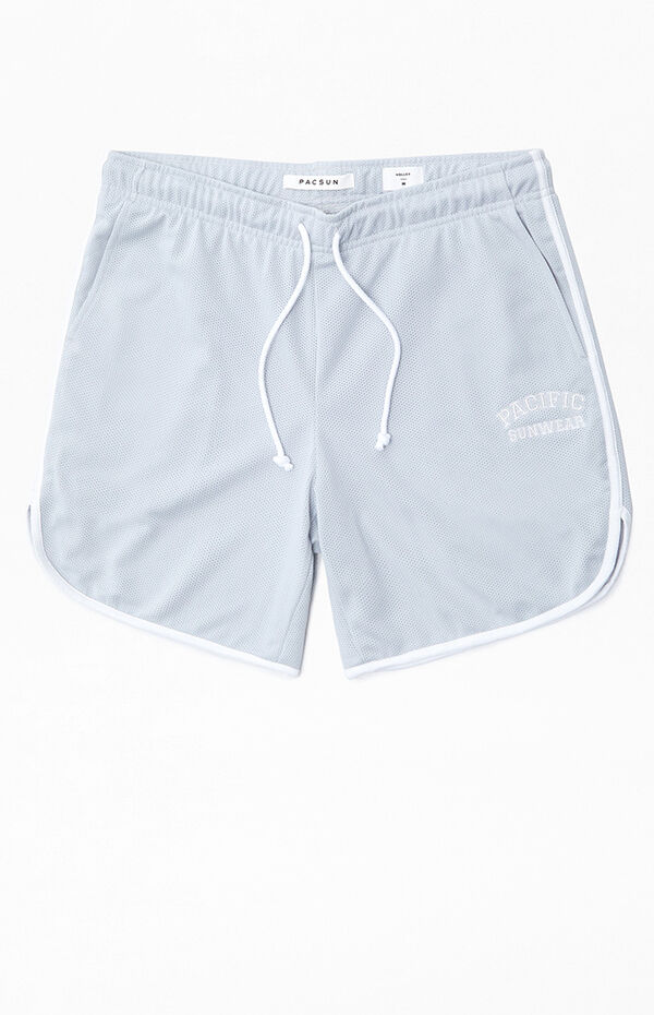 PacSun Silver Mesh Dolphin Shorts PacSun