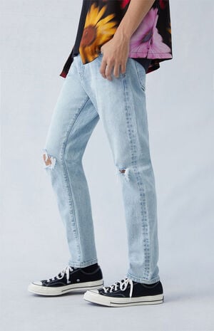 Comfort Stretch Indigo Athletic Slim Jeans image number 4