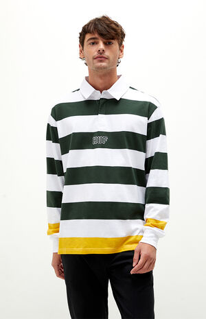 Fruitvale Long Sleeve Knit Polo Shirt Fruitvale Long Sleeve Knit Polo Shirt image number null