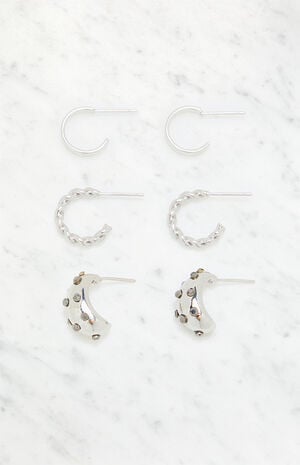 3 Pack Variety Lia Earrings image number 1