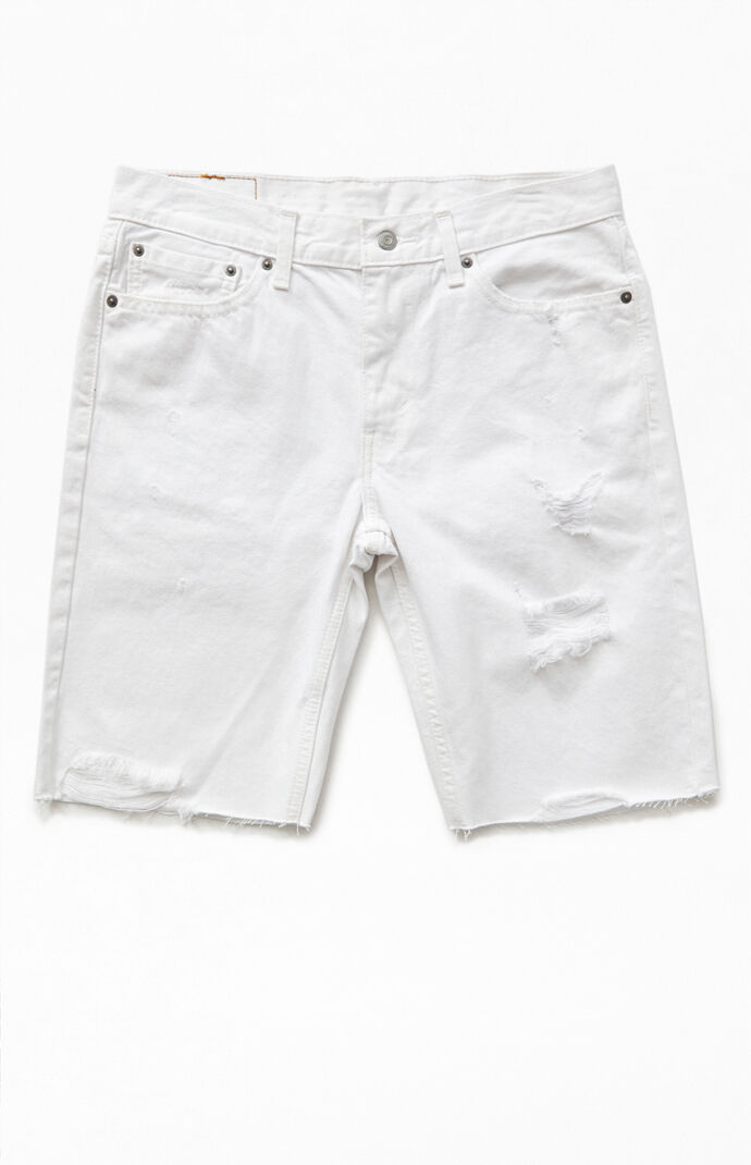 White 511 Slim Cutoff Denim Shorts | PacSun