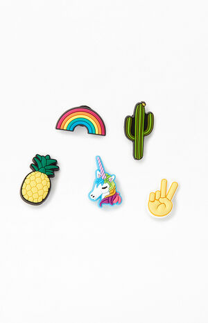 Kids 5 Pack Fun Trend Jibbitz Shoe Charm image number 1