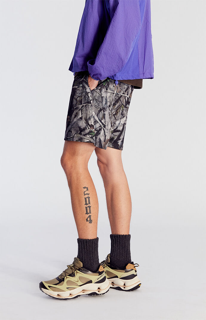Pacsun Camo Tree Mesh Shorts