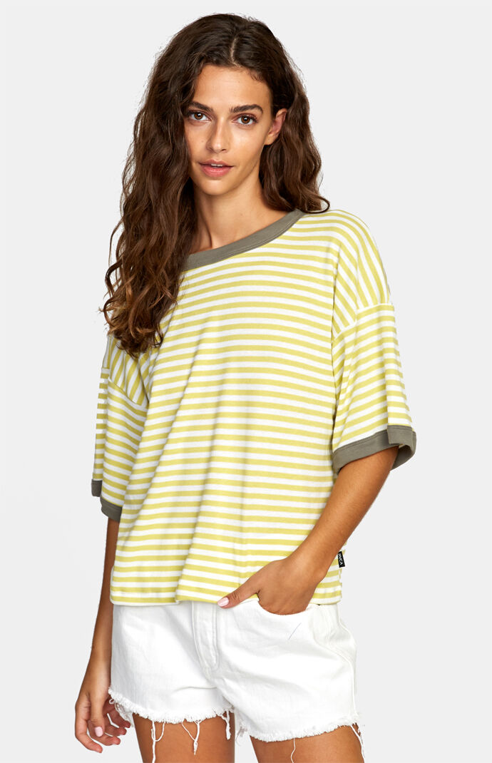 No Regard Striped T-Shirt