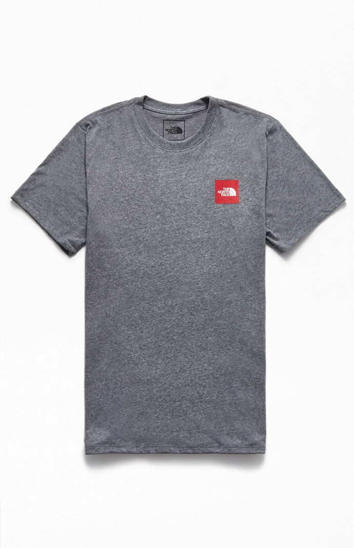 Gray Red Box T-Shirt