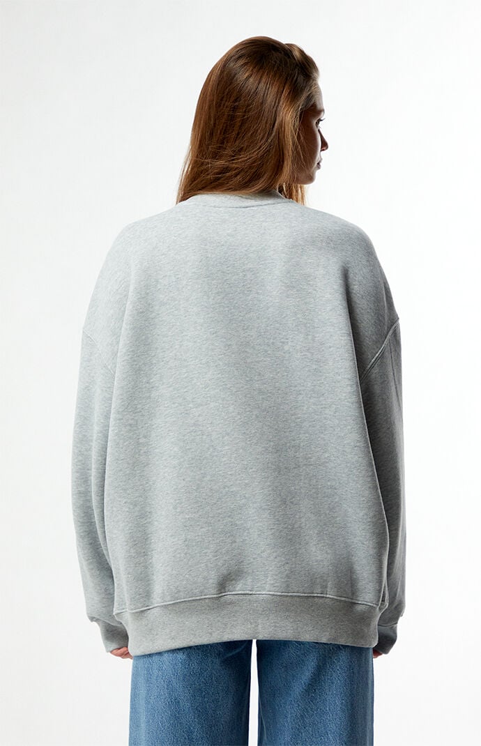 【8/29まで値下げ】PRINT Sweat Crew-neck P/O Big HYPE & VICE Phi Mu Offside Crew Neck Oversized Sweatshirt