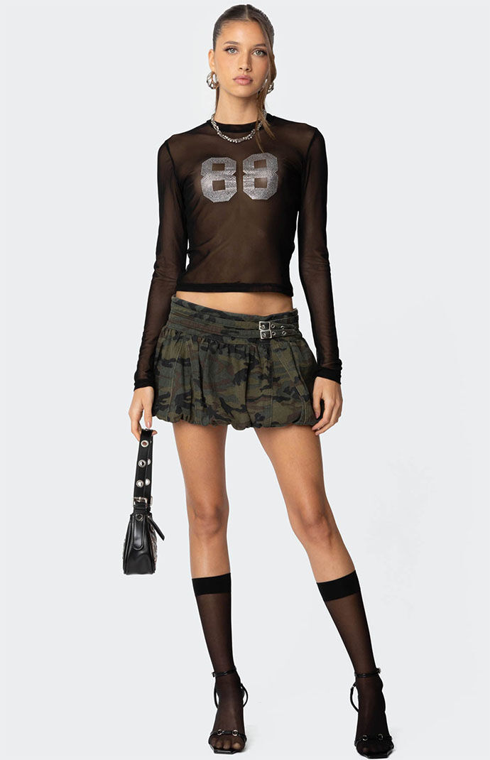 liten リテン　Sheer Sculpture Tops LIten Sheer Sculpture Tops(ミント)