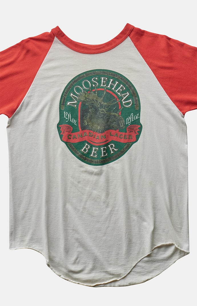 PS VINTAGE 2000s Moosehead Beer Crew Neck T-Shirt