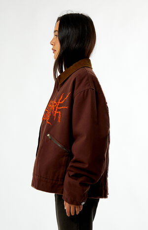 x Stranger Things Hellfire Lives Garage Jacket image number 3