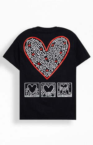 Keith Haring Big Heart T-Shirt image number 1