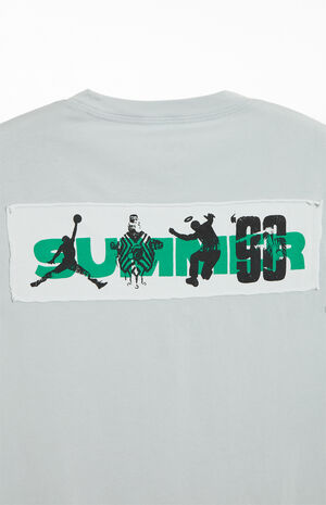 x UNION x Bephies Beauty Supply Gray T-Shirt image number 4