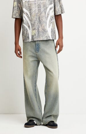 Blake Extreme Baggy Jeans Light Blue Tinted image number 2