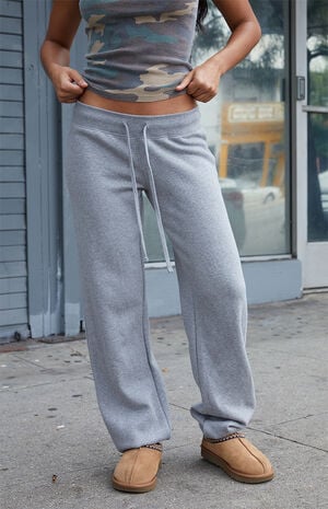Light Gray Hilary Yoga Sweatpants image number 2