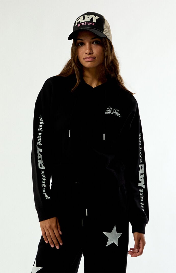 PLAY PALM ANGELS Shrunken Hoodie | Pacsun