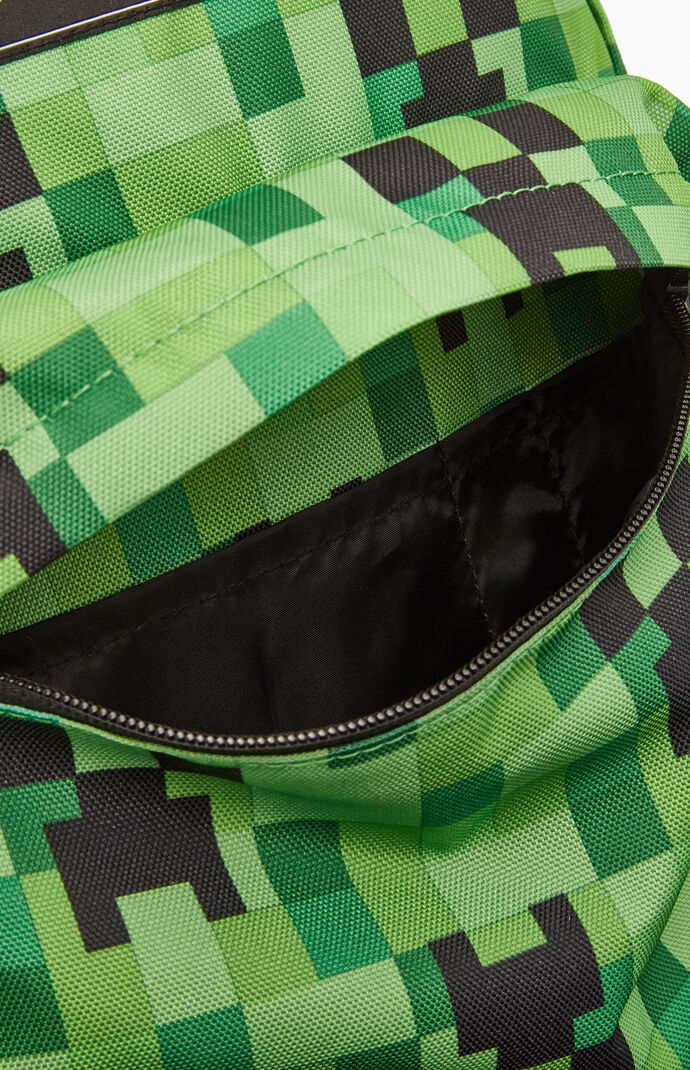 Green Minecraft Backpack
