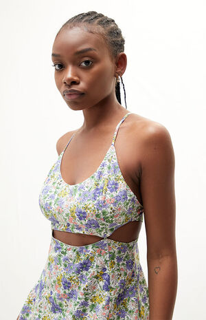 Cutout Bodice Mini Dress image number 2