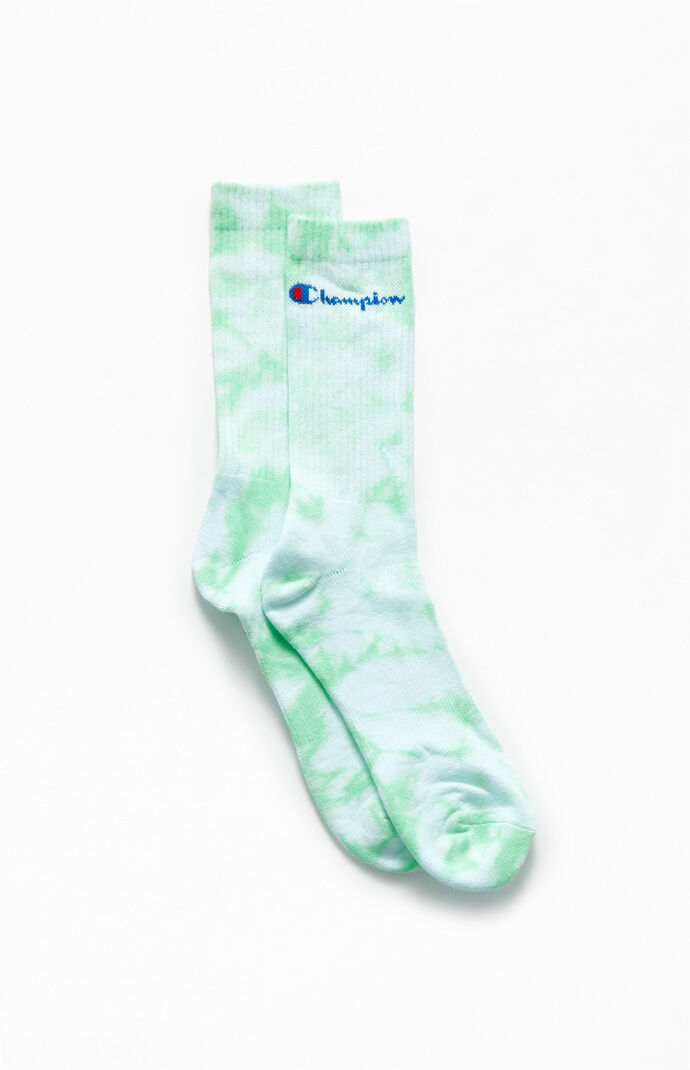 Tie-Dyed Crew Socks