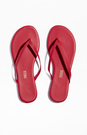Women's Red Sandals image number 3