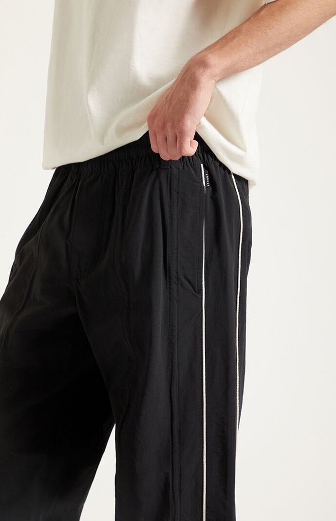 Pacsun Black Bolton Baggy Track Pants