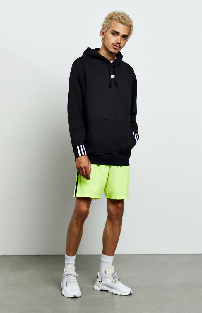 adidas neon yellow shorts