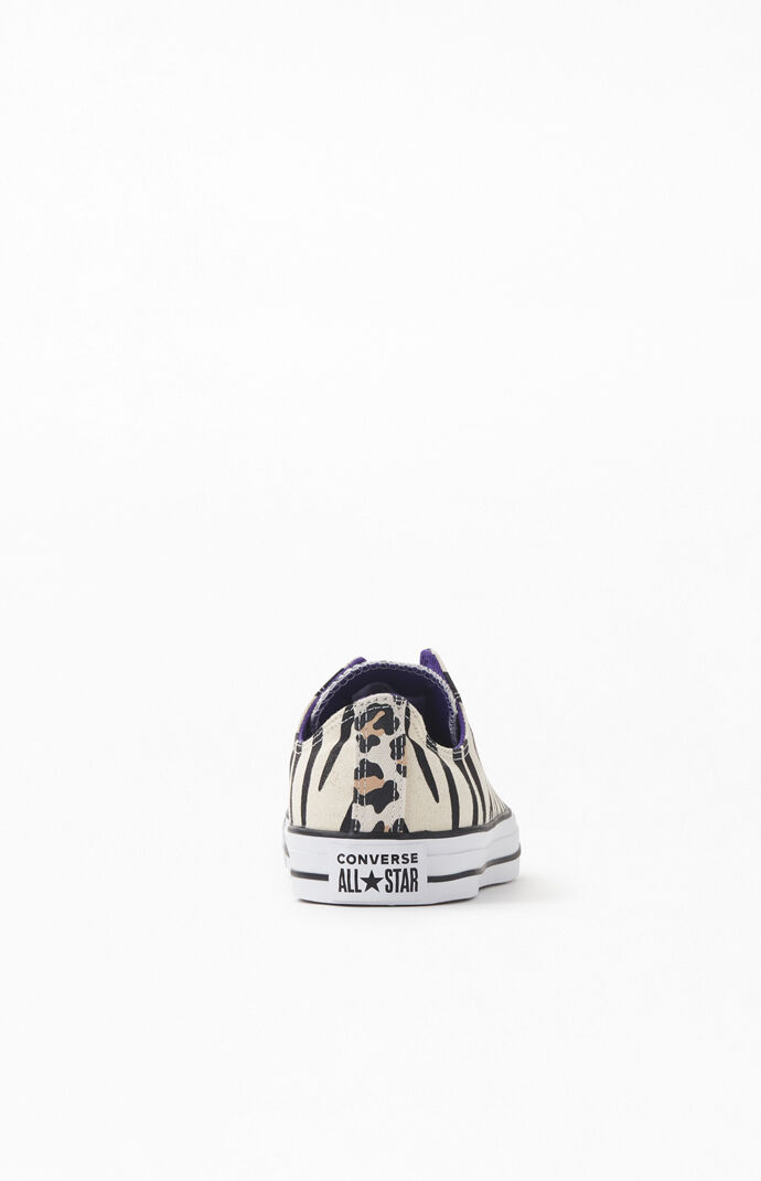Zebra Chuck Taylor All Star Low Shoes