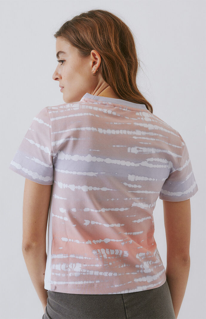 Tie-Dyed All Over Print T-Shirt