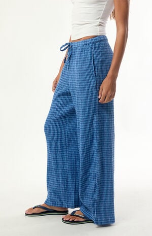 Plaid Wanderer Wide Leg Pants image number 4