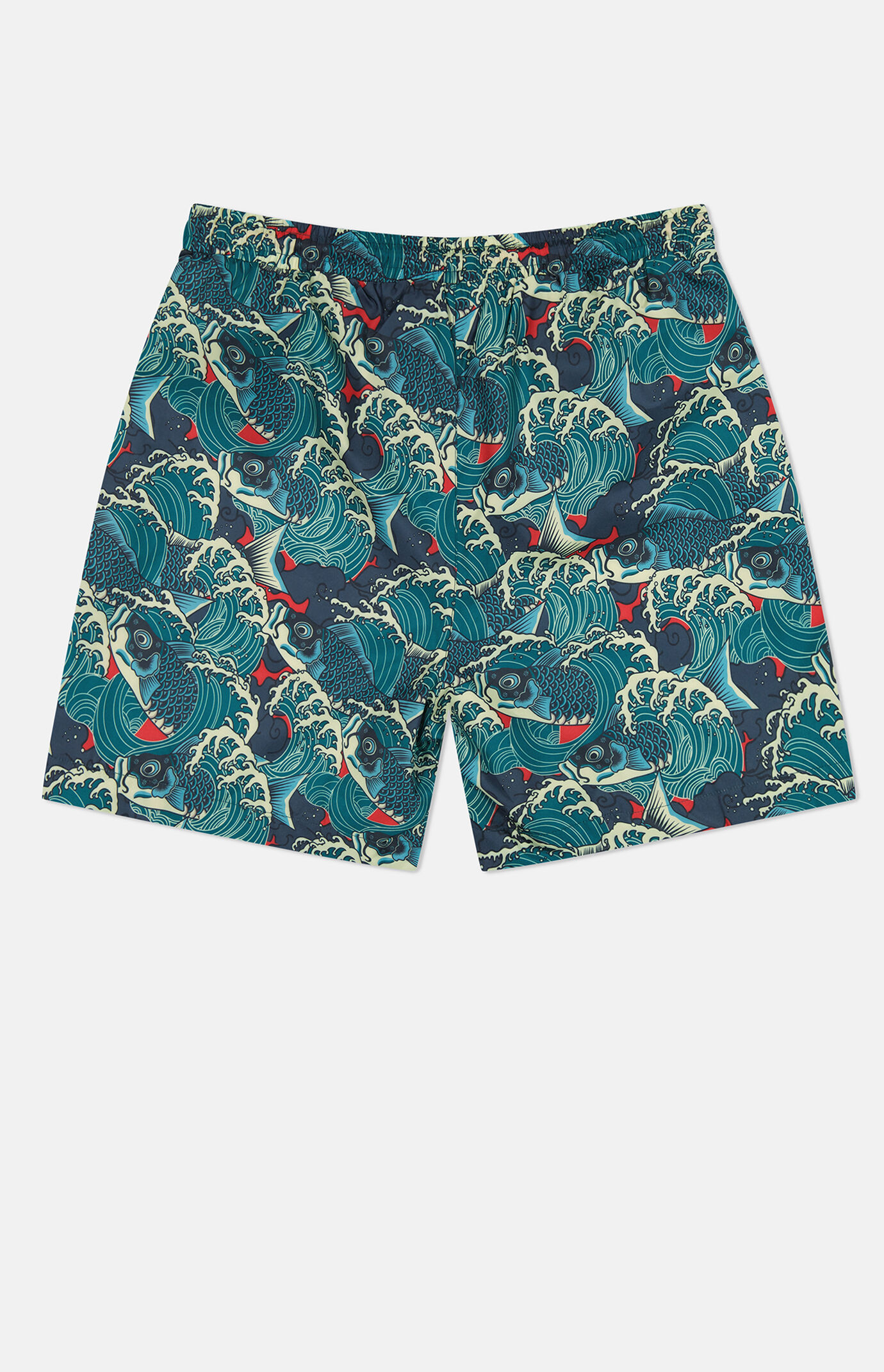 WeSC Zack Koi AOP 5" Swim Trunks
