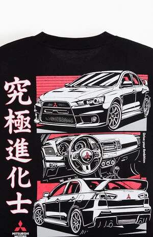 Mitsubishi Manga T-Shirt image number 4