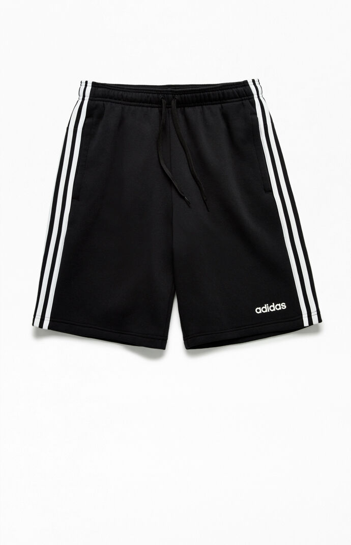 Black 3-Stripes Active Shorts