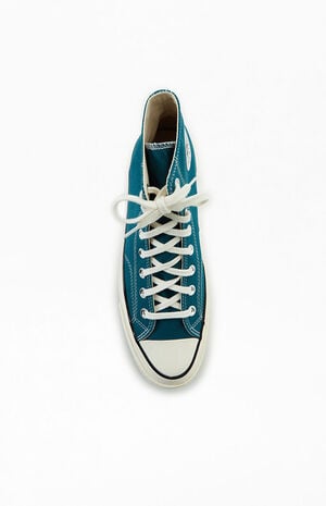 Teal Chuck 70 High Top Shoes image number 5