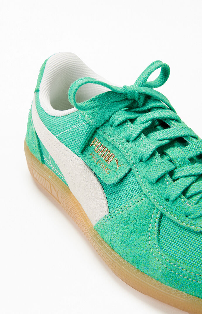 Puma green sneakers womens sales