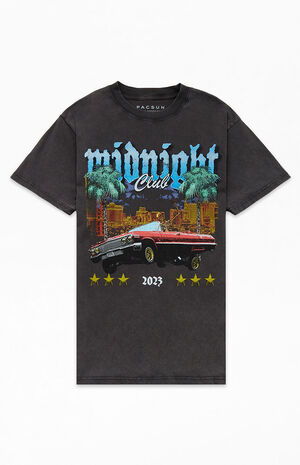 Midnight Club Oversized T-Shirt image number 1