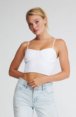 Removable Strap Corset Top image number 1