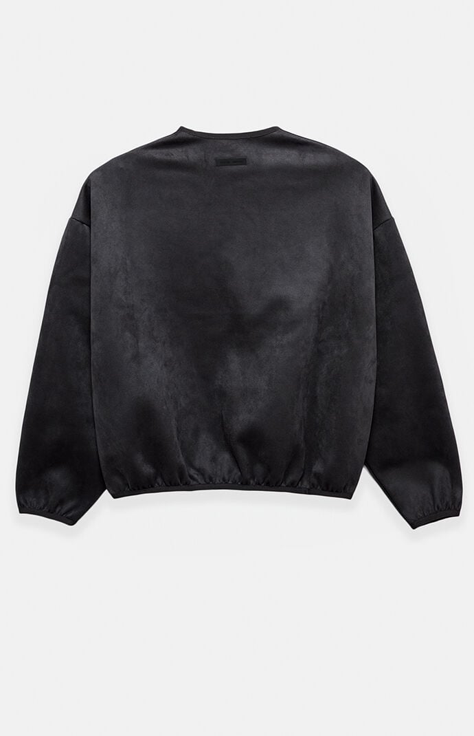 Fear of God ESSENTIALS Vintage Black Modern Crew Neck Sweatshirt