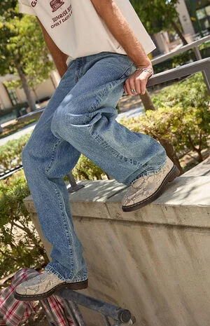 Dylan Baggy Jeans Medium Blue Wash image number 1