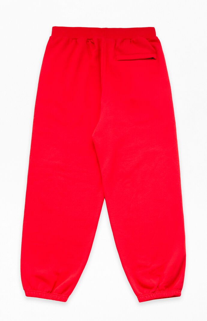 Awake NY Red Classic Logo Sweatpants