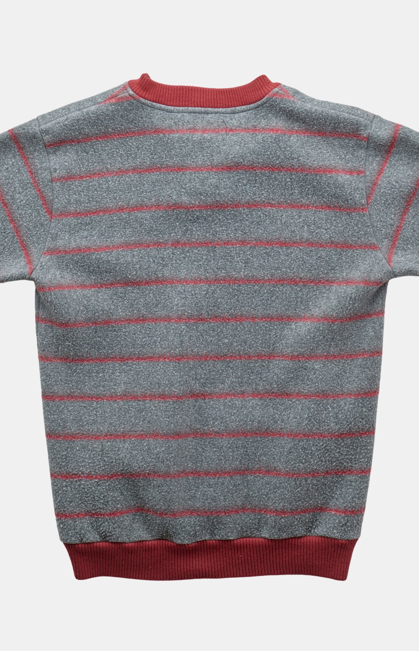 PS VINTAGE 90s Striped  Henley Sweatshirt