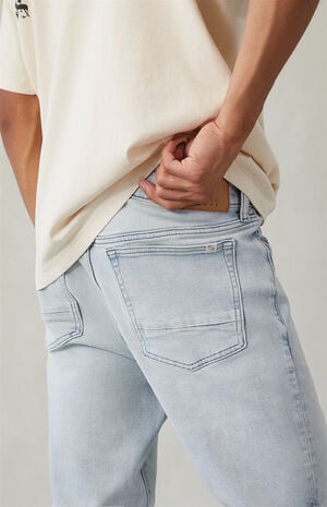 Bryce Stacked Skinny Jeans Stretch Light Indigo image number 5