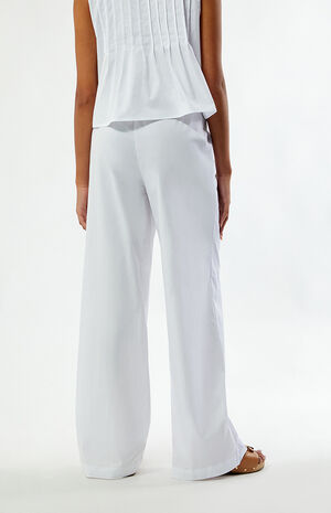 High Waisted Tie Waist Pants image number 4