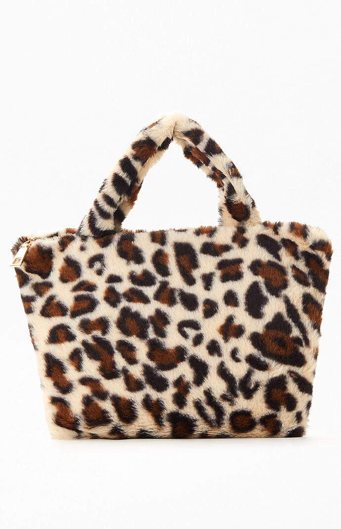 Fuzzy 2025 leopard bag
