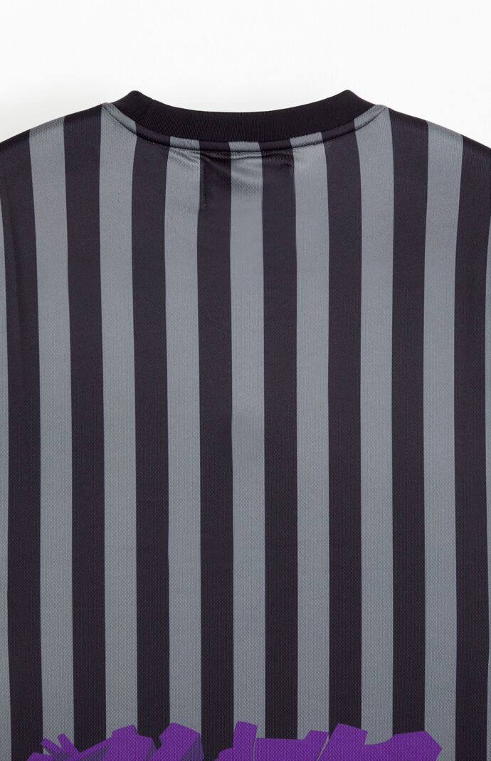 Awake NY Striped Short Sleeve Soccer Jersey