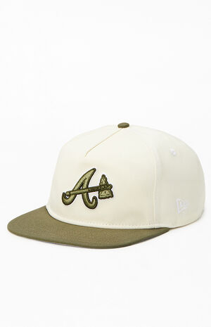 Atlanta Braves Snapback Golfer Hat image number 4