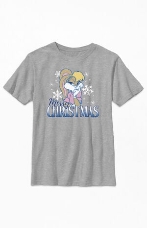 Kids Lola Bunny Merry Christmas T-Shirt image number 1