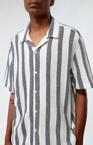 Open Knit Camp Shirt image number 2