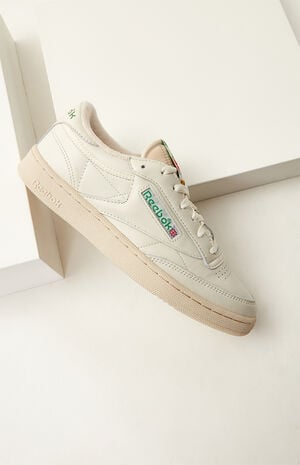 Clam commentator charme Reebok Off White Club C 85 Vintage Shoes | PacSun | PacSun
