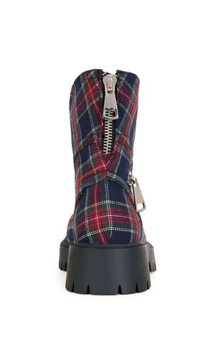 Women's Mohsen Plaid Platform Bootie image number 3
