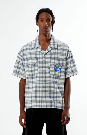 Western Button Front Camp Shirt image number 1