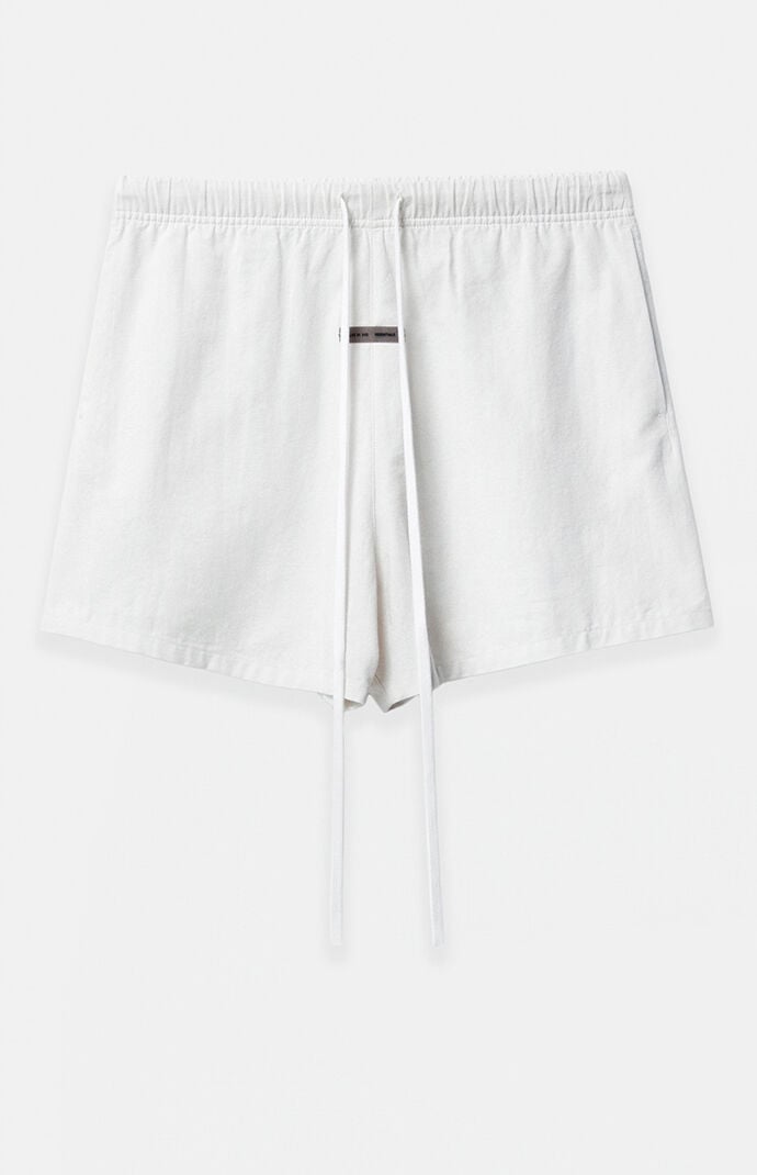 Fear of God ESSENTIALS Women's Cloud White Lounge Shorts | PacSun