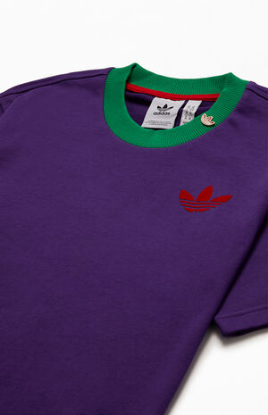 adidas Recycled Adicolor Heritage Now Large Trefoil T-Shirt | PacSun